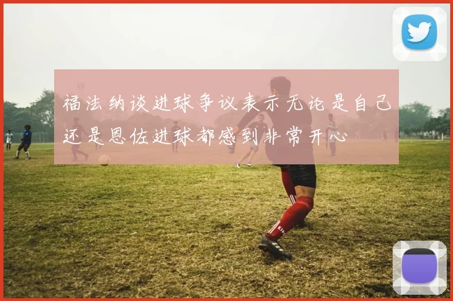 福法纳谈进球争议表示无论是自己还是恩佐进球都感到非常开心